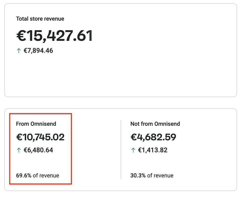 el. pasto rinkodaros rezultatai su omnisend horzo imones 